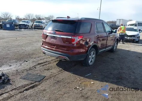 2016 Ford Explorer Xlt from USA, damaged, VIN 1FM5K8D88GGC27299